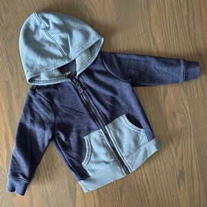 Cat & Jack Blue Color block Hoodie | 2T